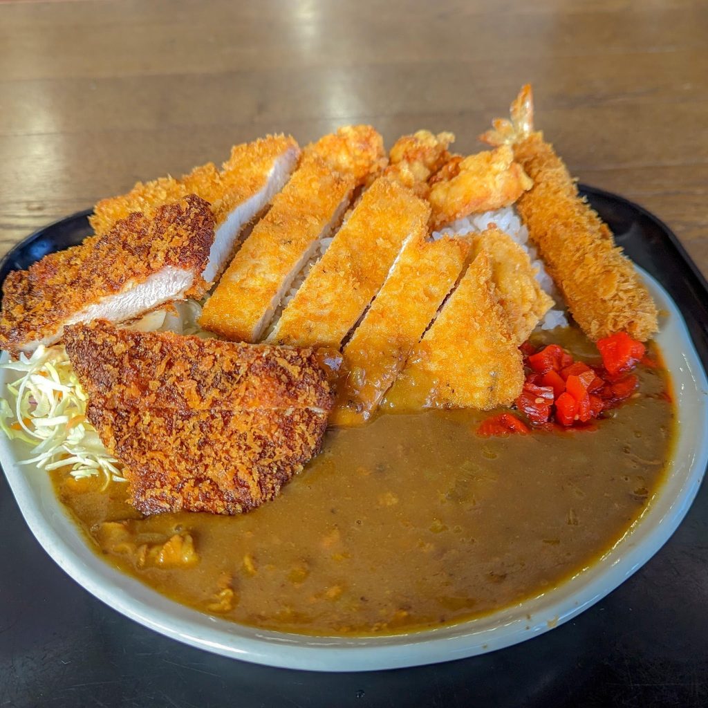 神鍋高原 万場スキー場 ロッジTEN：手作りカツ丼カツダブル【第26回